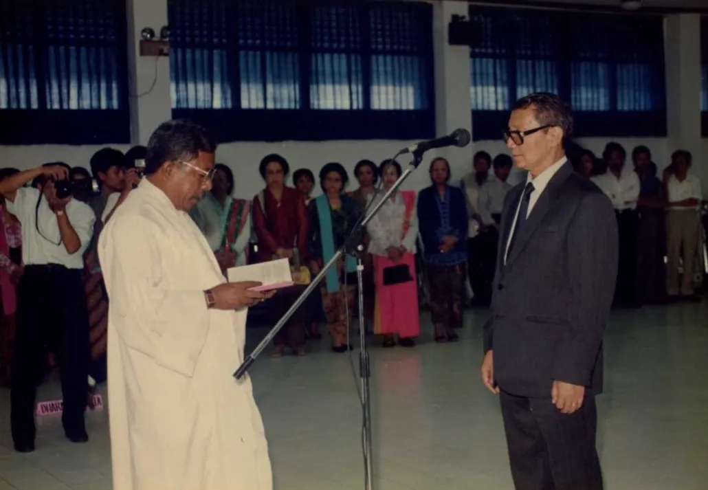 Prof. Dr. Benny Suprapto, Rektor Universitas Terbuka ke-2 Periode 1992-1996.